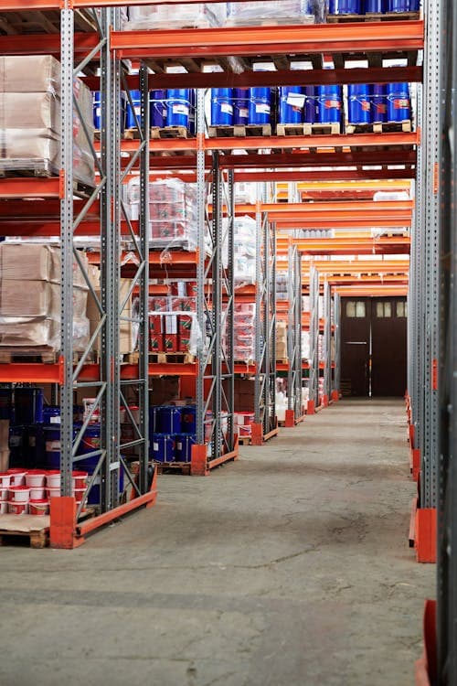 Mining parts warehouse racking